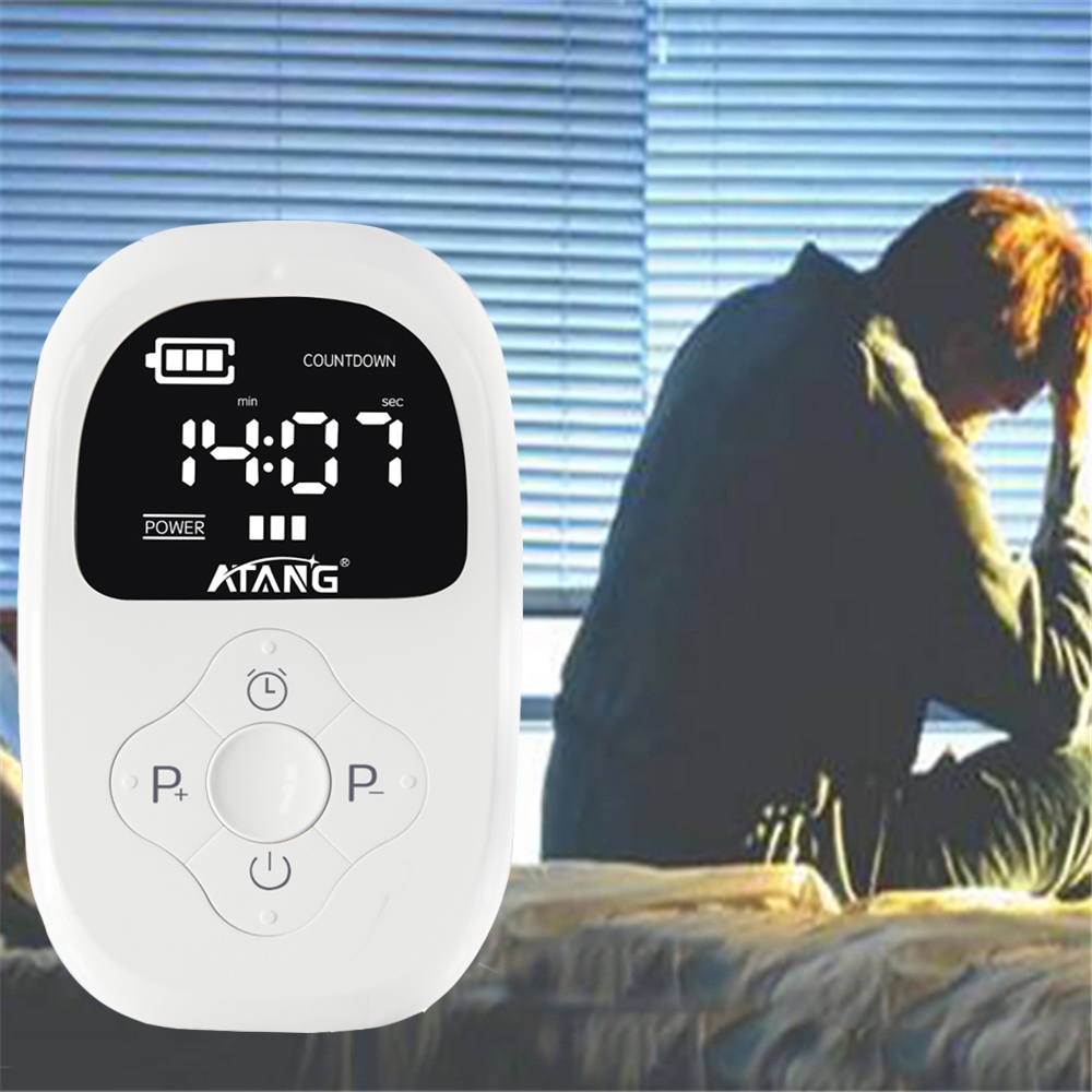 Anxiety Disorders Treatment CES Electrotherapy Brain Stimulation for Sleep and Stress Relief Insomnia Cure