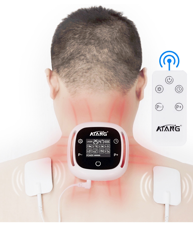 Cold Laser Therapy 808 NM Laser for Pain gone and Pain Management EMS Muscle Stimulation Massage