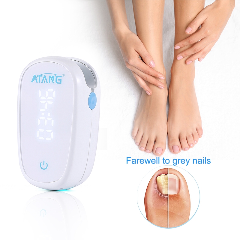 Painless Nail Fungus Cold Laser Treatment Device Nail Fungus Removal Foot Care Nail Cleaning Device No Side Effects Safety Onychomycosis Infrared Light Nail Laser